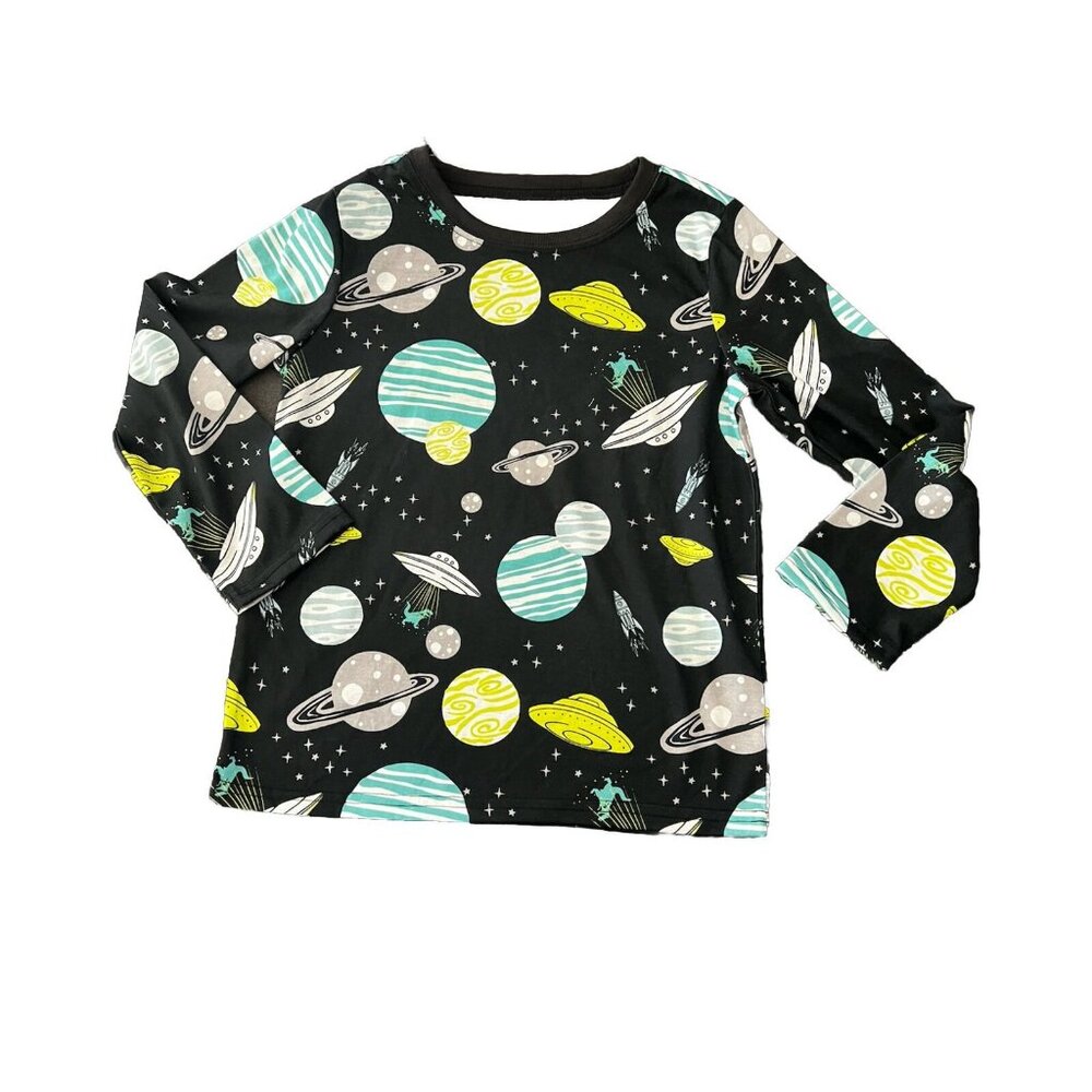 Alien Dinosaur Pajama Set PJs Boys size 7 Carter's New NWT 3 pieces Long‎ Sleeve